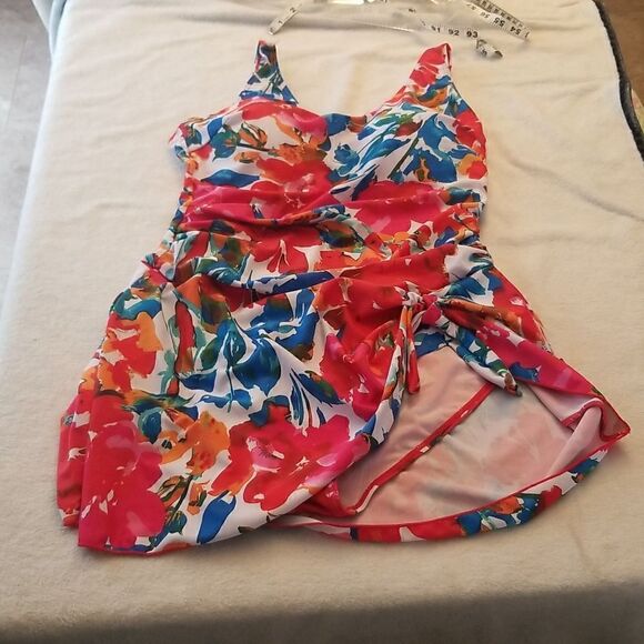 Aidonger One Piece Swim Dress Swimsuits for Women Tummy Control Swimdres… - Picture 14 of 16